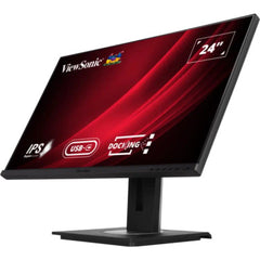 ViewSonic VG2456 24â³ Docking Monitor Featuring USB Type-C and Ethernet | VG2456