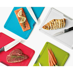 Joseph Joseph Folio Icon Plus Multicolour 8-piece Knife & Chopping Board Set | 60227