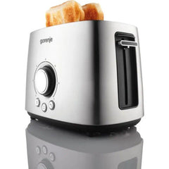 Gorenje Toaster 2 Slices 1000W Stainless Steel | T1000E