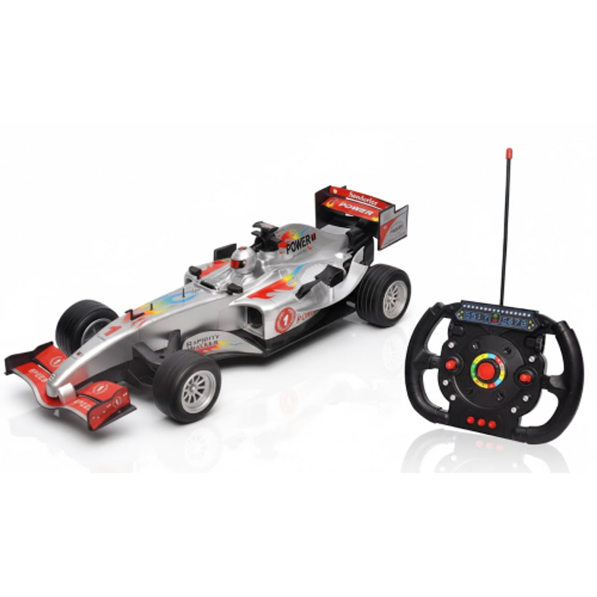 Auto Model Simulation Car with Remote Controller - Grey | FA31B