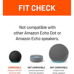 Made For Amazon Wall Mount, for Echo Dot (5th generation)