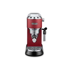 DeLonghi Dedica Style EC 685.R ماكينة صنع قهوة الإسبريسو المضغوطة باللون الأحمر | EC685.R