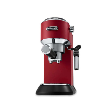DeLonghi Dedica Style EC 685.R ماكينة صنع قهوة الإسبريسو المضغوطة باللون الأحمر | EC685.R
