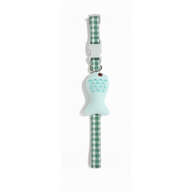 Pet Collar Shaper for Small Animals - Fish Design, 1PC - Green