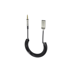 Proove Steel Spring Bluetooth Type-C to 3.5mm AUX Cable - Black | ACSS00005201