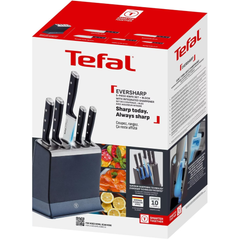 Tefal SET BLOCK + 5 Knives EVERSHARP PRO GB | K297S644