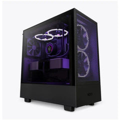 NZXT H5 Flow RGB Edition Black Compact Mid-tower Airflow Case