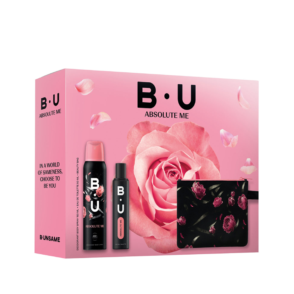 B.U. Absolute Me Eau de Toilette Gift Set for Women 50ml + Deodorant 150ml