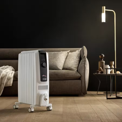 Delonghi Dragon Oil Radiator 6 Fins 45 Chimneys, 1500W | TRD40615
