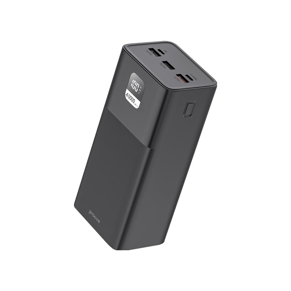 Proove Giant 100W 40000mAh Power Bank - Black | PBGI99320001
