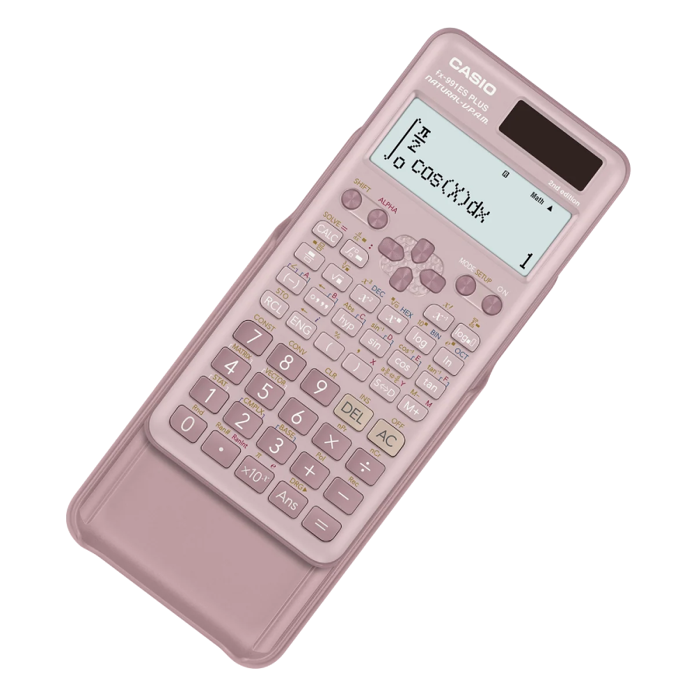 Casio FX-991ES PLUS Scientific Calculator - Pink