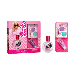 Barbie Gift Set - EDT 30ml + Lip Gloss + Eyeshadow | P009424