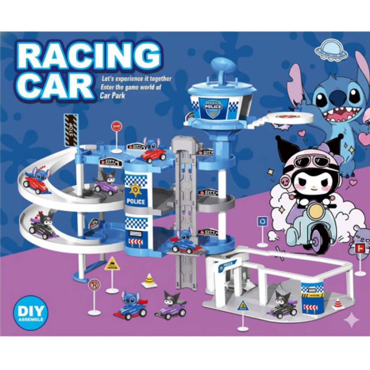DIY Racing Car Toy | 111-358a