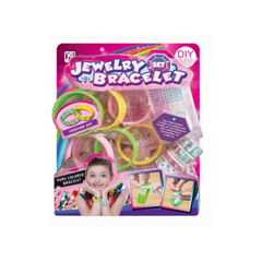DIY Jewelry Bracelet Kit – Stick & Decorate Set (6 Bracelets) | 893B