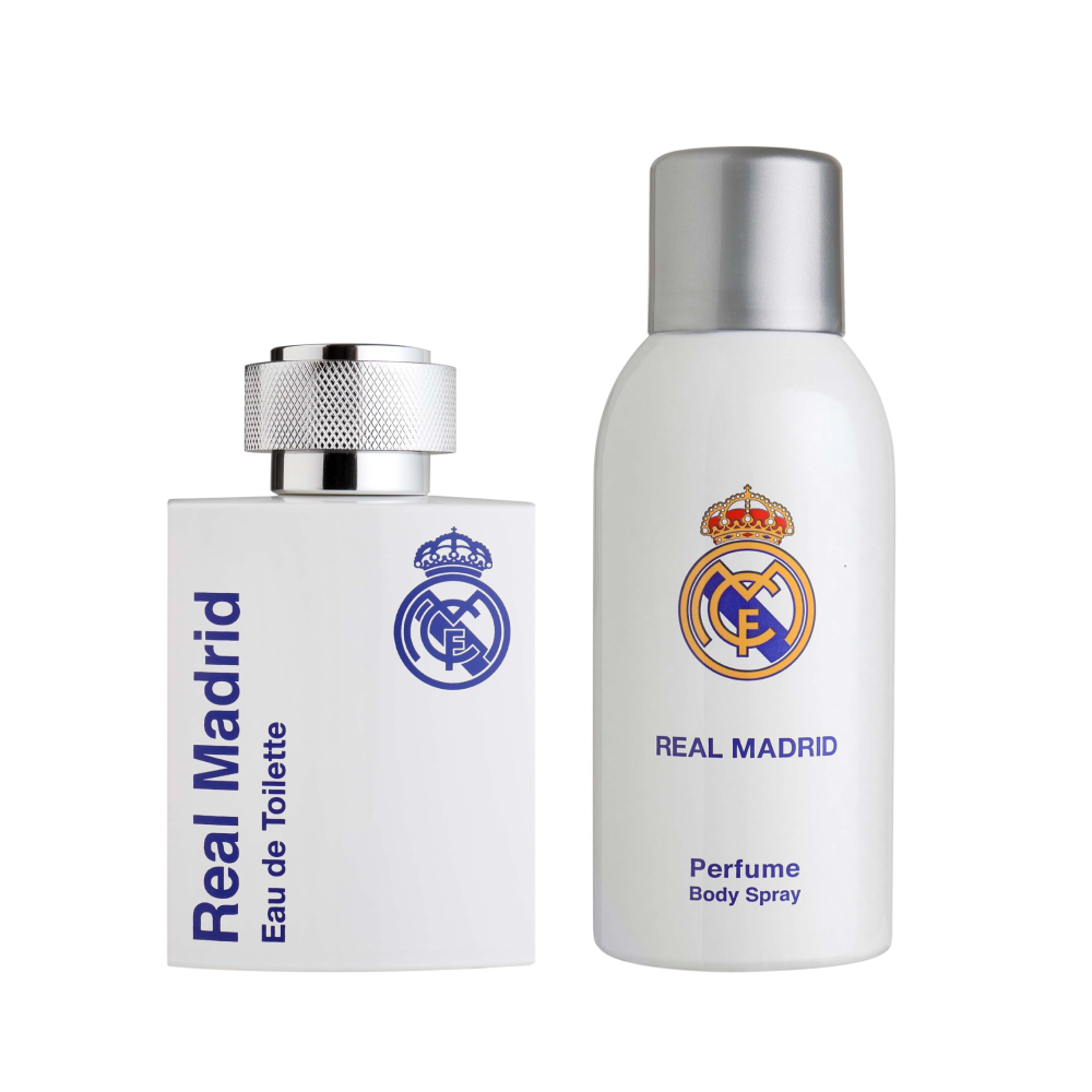 Real Madrid Gift Set - EDT 100ml + Perfume Body Spray 150ml | P005429