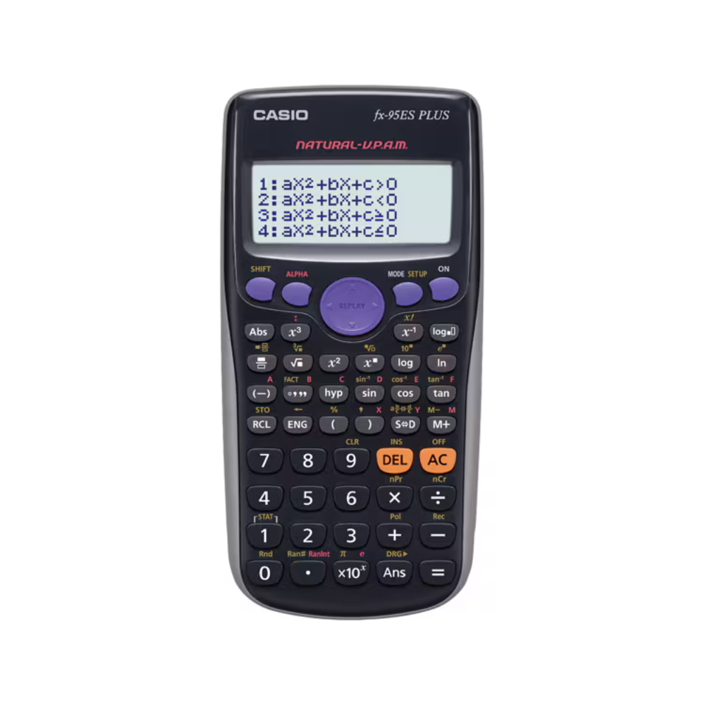Casio Digital Calculator - Black | FX-95ESPLUS-W-DT-V(TH)