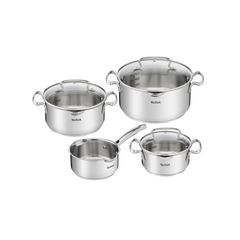 Tefal Inox Stainless Steel 7-Piece Cookware Set | G719S735