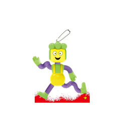 Stretchy Funny Robot Keychain Toy - green | SS-6123/5/7/9