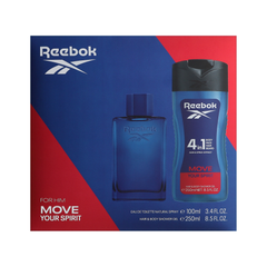 Reebok Move for Him Eau de Toilette 100ml + Shower Gel 250ml Gift Set | PRE209