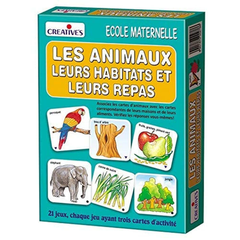 Creatives Les Animaux Leurs Habitats Et Leurs Repas | 0952