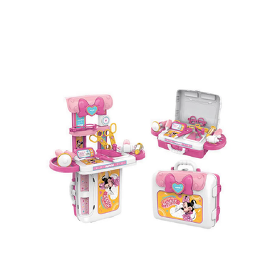 Minnie Mouse Foldable Beauty Dresser & Carry Case Play Set | EODS008-975A
