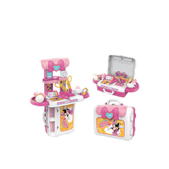 Minnie Mouse Foldable Beauty Dresser & Carry Case Play Set | EODS008-975A