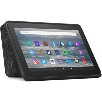 Amazon Fire 7 Tablet Cover (Only compatible with 12th generation tablet, 2022 release) - Black | 53-028304