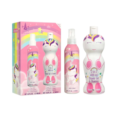 Air-Val Eau My Unicorn Gift Set - Body Spray 200ml + Shower Gel & Shampoo 400ml | P009477