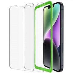 Belkin  Tempered Glass 2-Pack Screen Protector for iPhone 14 Plus / 13 Pro Max - Transparent | OVA124ZZ