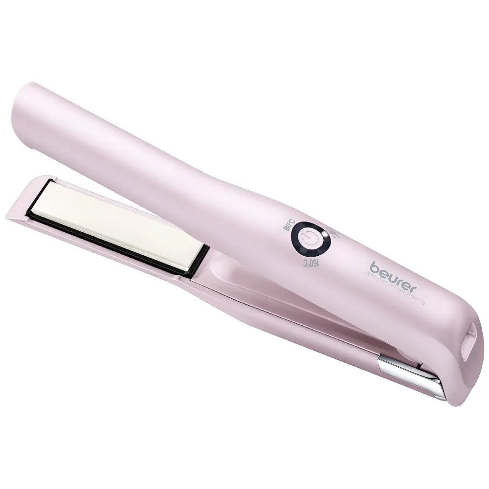 Beurer HS 20 cordless hair straightener , Cordless, compact straighteners – ideal for when travelling | HS 20