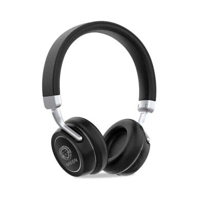 Green Lion Oslo Series Wireless On-Ear Headphones - Black | GNHDPHTX02