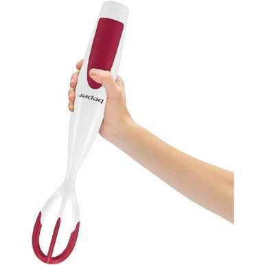 Beper Automatic Cordless Whisk Battery Operated Detachable Whip And Rubber Speed Button Red | P102SBA006