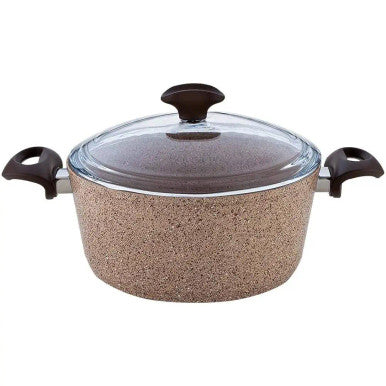 Falez Stewpot Beige Granite 20 Cm | HUR-A-15172