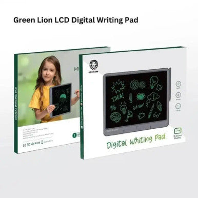 Green Lion LCD Digital Writing Pad  Universal , Gray| GNWPAD15GY
