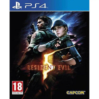 PS4 Resident Evil 5 DVD