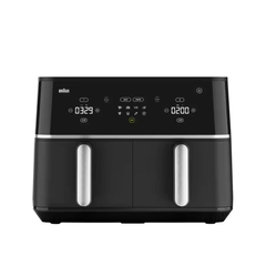 Braun TwinCook 5 Dual Air Fryer 2400W 2 x 5L - Black | TD5030