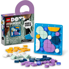 Lego  Dots Stitch-on Patch 41955 DIY Craft Decoration Building Toy Set for Girls, Boys, and Kids Ages 8+; Customizable Fashion Kit for Arts-and-Crafts Fans (95 Pieces) | 6379059