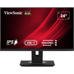 ViewSonic VG2456 24â³ Docking Monitor Featuring USB Type-C and Ethernet | VG2456