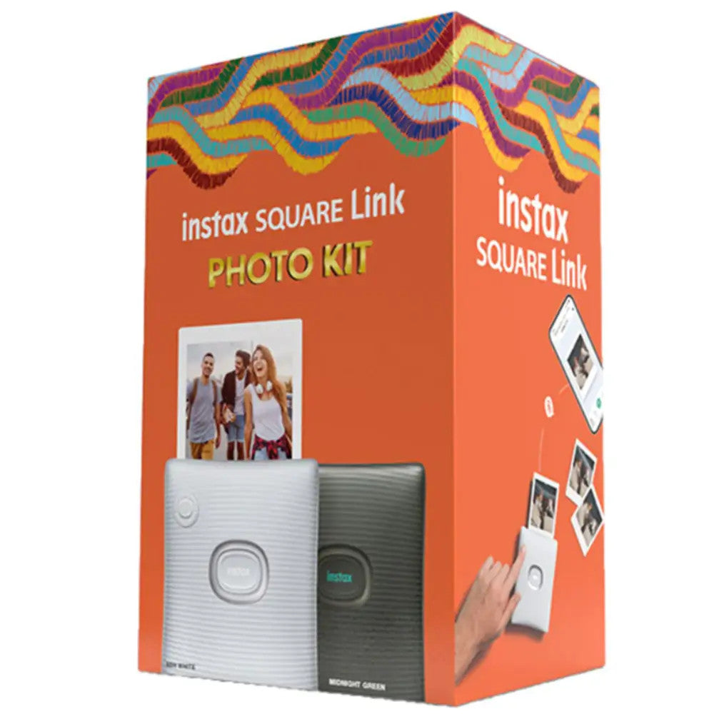 Fujifilm Instax Square Printer Kit ,White | FUJIDIGSQPRWHITE