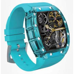 Green Lion Carlos Santos Smart Watch - Sky Blue | GNCRSTSWSBL