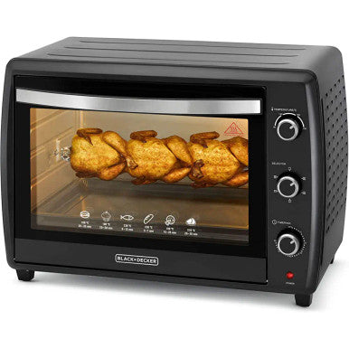 Black & Decker Electric Oven 70L 2000W Black | TRO70RDG-B5