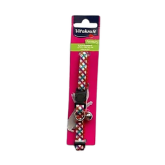 Vitakraft Cat Collar with Bell - White & Blue & Pink | 200843