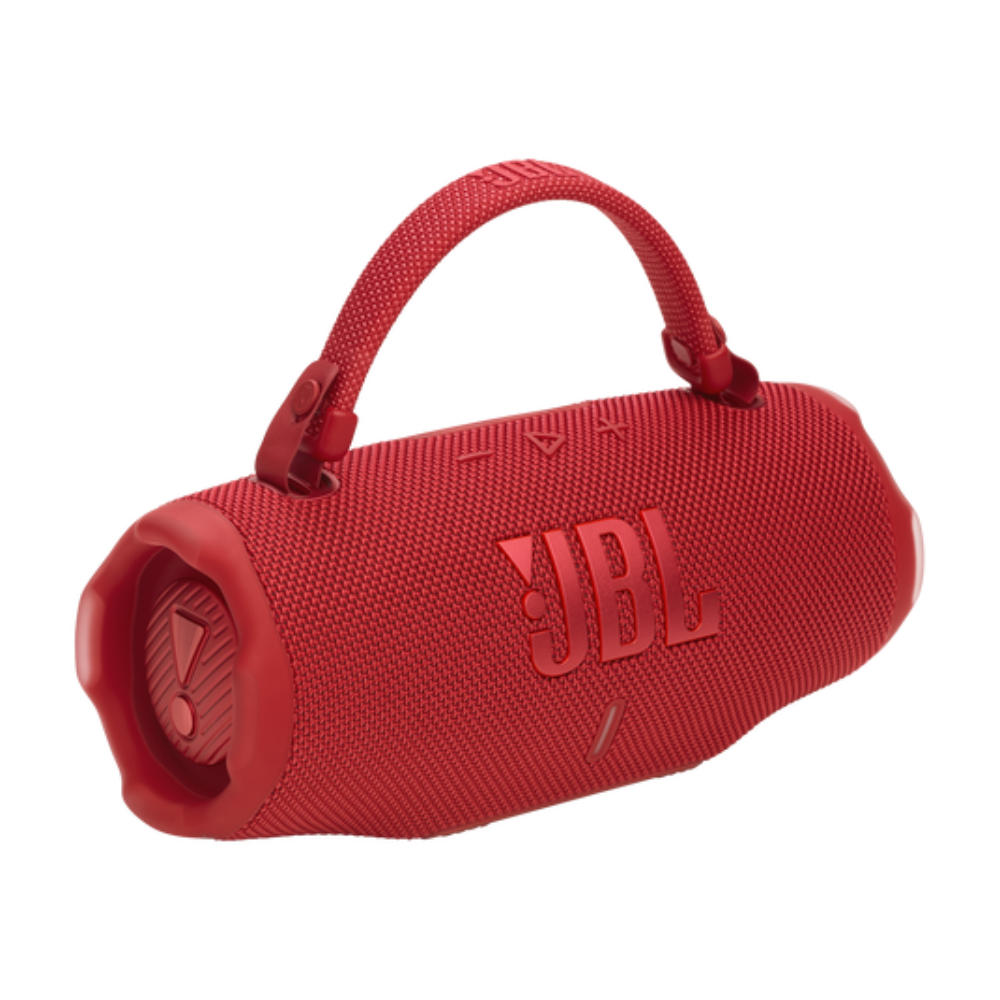 JBL Charge 6 (أحمر) – مكبر صوت بلوتوث للتشغيل والشحن