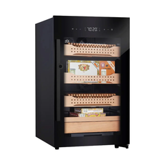 G3 Ferrari Cigar Humidor 850 Cigars, Black | DSCH850AH