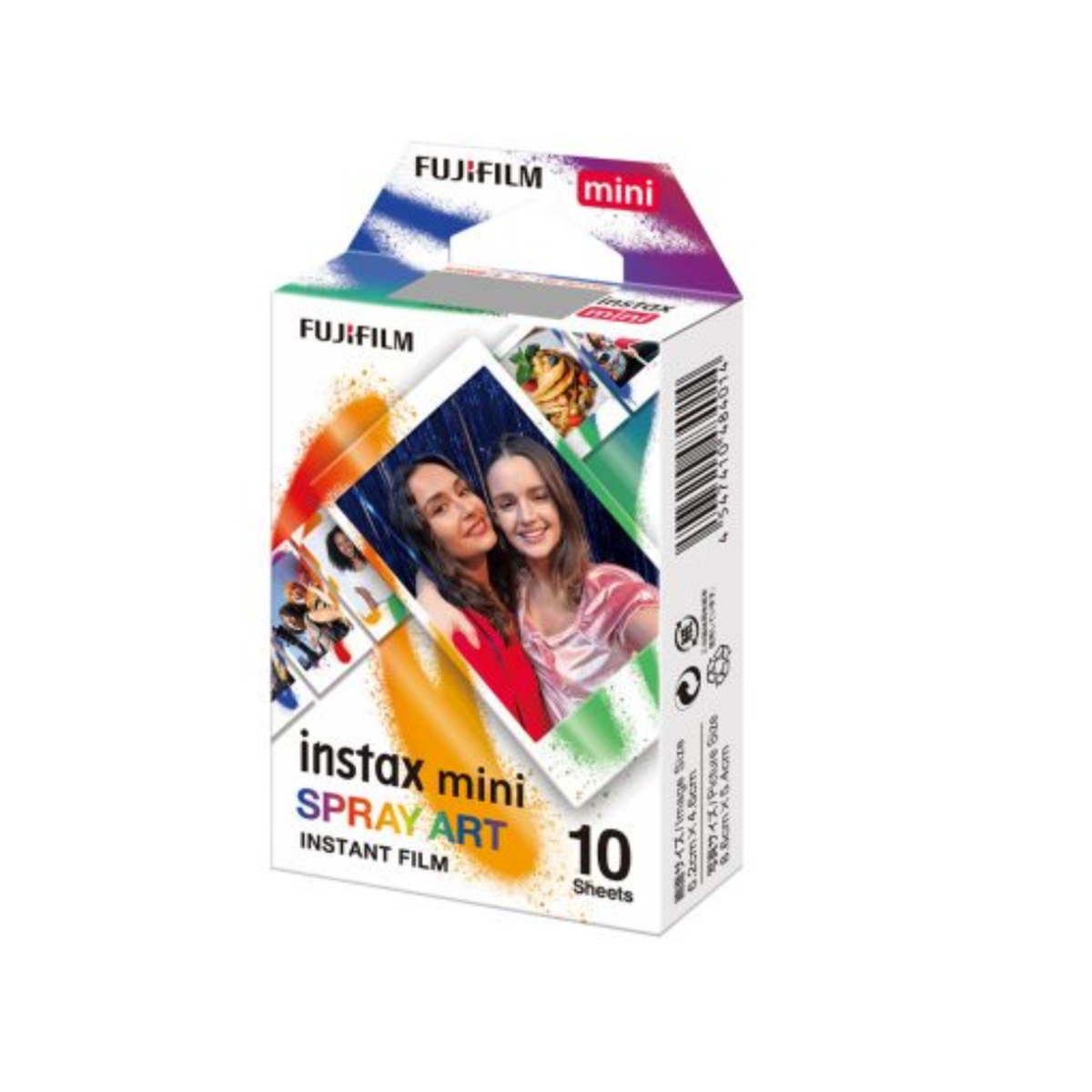 Fujifilm Instax Mini Spray Art Film – 10 Exposures | FUJFMINSTAXMINI1PKSPRAY