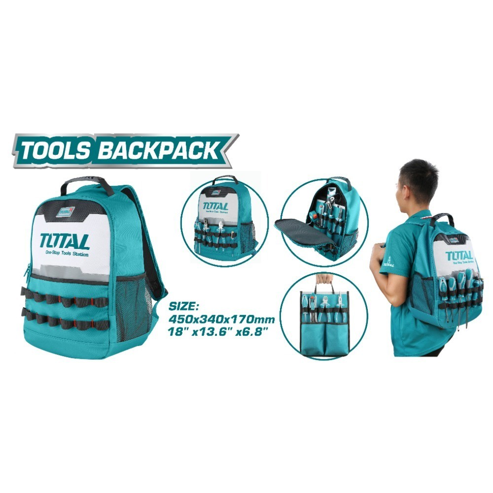 شنطة عدة ضهر Total