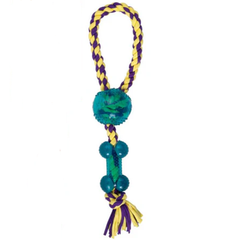 Vitakraft Activity Rope Big Bone Dog Toy - Blue | 200894