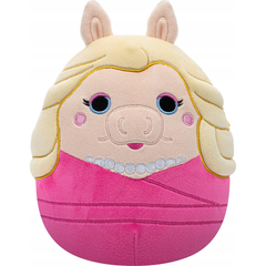 سكويشميلوز (SQDI00394) SQK - دمية صغيرة محشوة 8 بوصة - الدمية الآنسة بيغي (Muppets Miss Piggy)