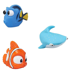 Deep Sea Water Spray Toy - Pack of 3 (Blue Tang Fish, Whale Shark, Clownfish) | C8Z
