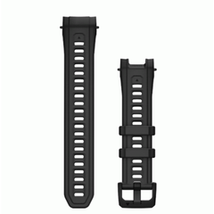Garmin QuickFit 22mm Watch Bands (Instinct 3 - 45 mm) Black Silicone | 010-13395-00